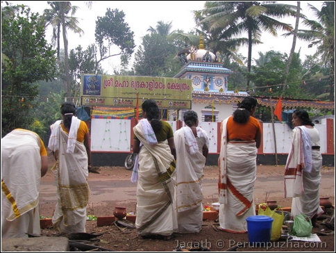 Perumpuzha Bhadrakali Madam Ponkala 2012